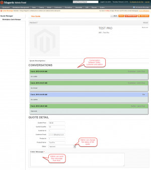 Magento Marketplace Quote System