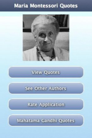 View bigger - Maria Montessori Quotes for Android screenshot