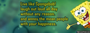 Your My SpongeBob - Quotes Facebook Cover Photos