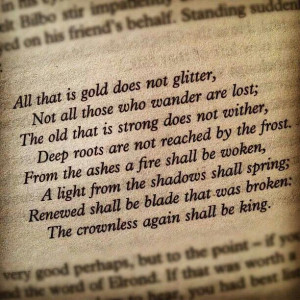 Tolkien. One of my favorite authors