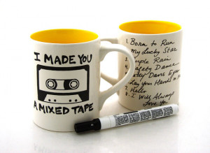DIY Mixed Tape Mug Fun