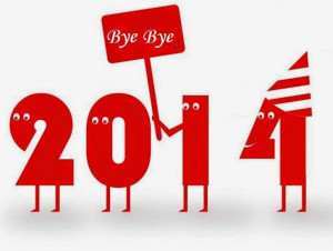 Bye Bye 2014 Greetings Wallpapers