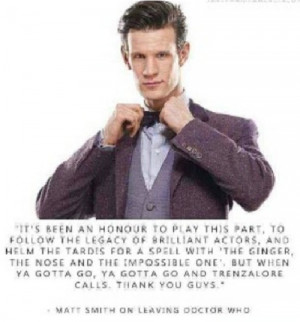 Matt Smith Quotes Tumblr