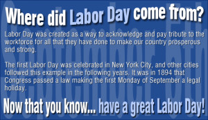 History Of Labor Day Ecard