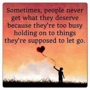 Know when to let go