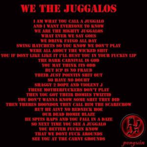 All Graphics » the juggalo pledge