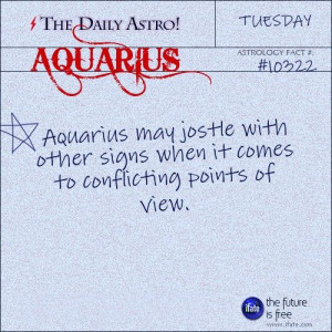 ... for today is waiting for you, Aquarius. Visit iFate.com today