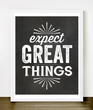 ... - 8x10 inches on A4. Inspiring quote chalkboard typography poster