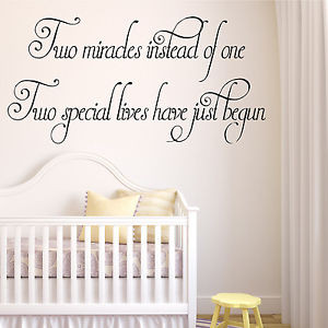 Twin Quotes Boy And Girl Image is loading TWINS-Baby-