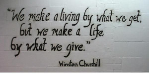 quote generosity, love, kindness: Generous Quotes, Life, Churchill ...