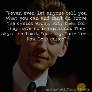 toomanyshipstocount:Favorite Tom quotes Plus “Every villain is a ...