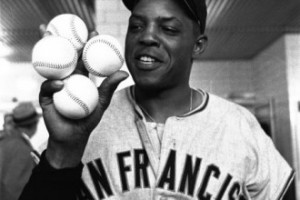 Apr. 30, 1961 - Willie Mays hit four home runs against the Milwaukee ...