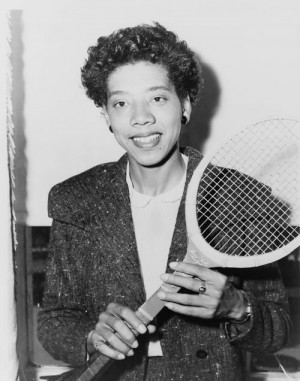 Althea Gibson, winner of 11 Grand Slam events, is in the International ...