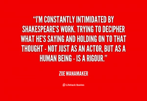 Quotes About Being Intimidated