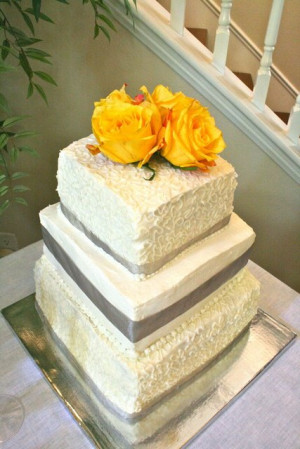 Elegant bridal shower cake #bridalshower #cake