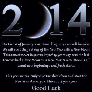 January 2014 ~ Special Moon Phases!