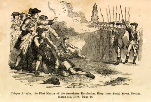 Crispus Attucks, the First Martyr of the American Revolution, King
