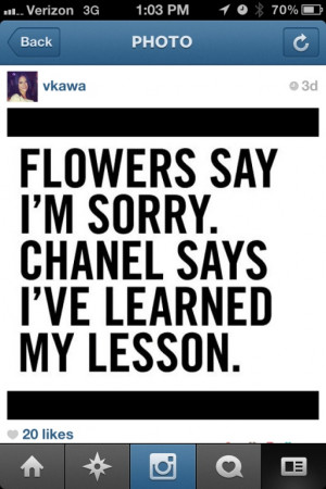 Quote on apologizing the right way