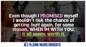 Even Though, I Promises Myself I Wouldn’t Risk The Chance Of Getting ...
