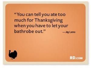 Funny Thanksgiving Quotes | Reader's Digest