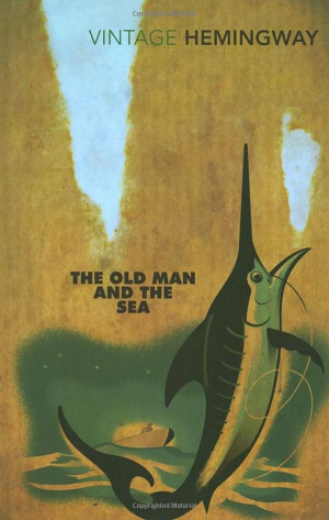 The Old Man and the Sea by Ernest Hemingway --- nice but (for me) hard ...