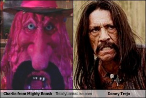Charlie from Mighty Boosh Totally Looks Like Danny Trejo