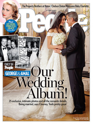 George Clooney and Amal Alamuddin's Intimate Wedding Album Appears in ...