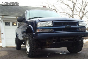 270 9 2002 s10 chevrolet body lift 3 american racing ar 23 polished ...