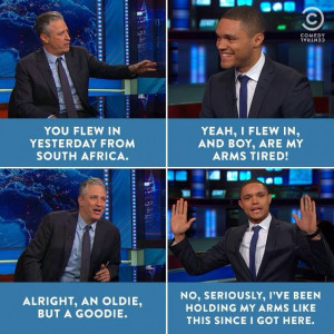 South African Comedian Trevor Noah Debuts On The Daily Show With Jon ...