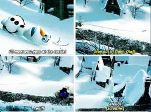 Disney Princess Olaf The Snowman