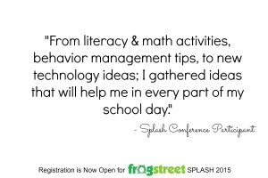 Frog Street’s SPLASH Early Childhood Educational Conference Speakers