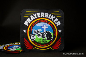 in god we trust christian biker community prayerbiker embroidered ...