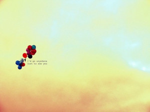 Balloons, quotes and words pictures