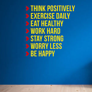 Think-Positively-Motivation-Wall-Decal-Quote-Spinning-Workout-Team ...