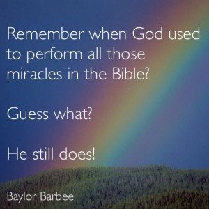 Have Faith. Pray and Believe