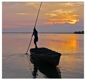 ferryman is a person in a canoe that paddles for you and takes you ...