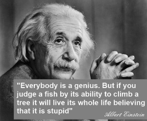 Famous Einstein Quotes Fish. QuotesGram