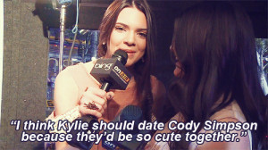 Every pop girl needs a pop boy. Remember when Kendall dated Harry ...