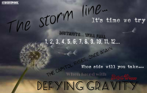 The Storm Line || A Hunger Games Fanfic || By Dustpool