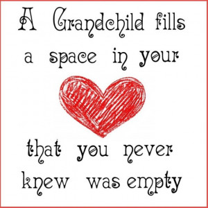 Grandchild Fills A Space In Your – Grandchildren Quotes