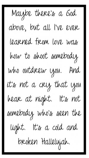 - Hallelujah - song lyrics, songs, music lyrics. song quotes, music ...