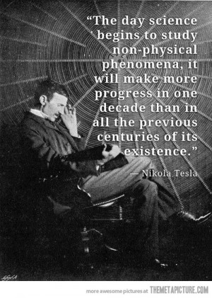 Funny photos funny Nikola Tesla quote