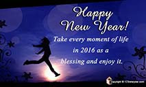 New Year 2015 Blessings Ecards