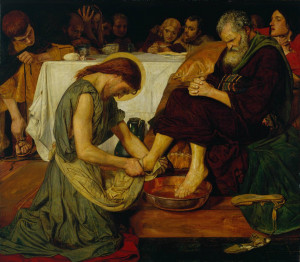 Ford Madox Brown ‘Jesus Washing Peter’s Feet’, 1852–6