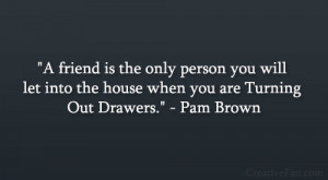 pam brown quote