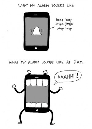 Funny photos funny cell phone alarm monster