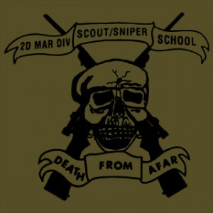 Scout Sniper School USMC One Shot Marine Corps T Shirt