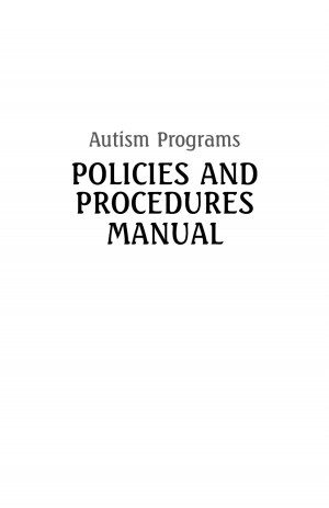 Search Results for: Policy And Procedure Manual Examples