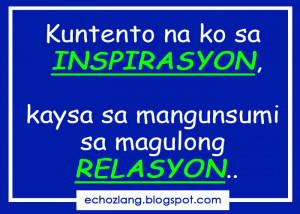Tagalog Quotes Patama Sa Ex Kuntento na ko sa inspirasyon,