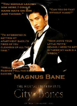 Godfrey Gao-Magnus Bane by KittyCat33